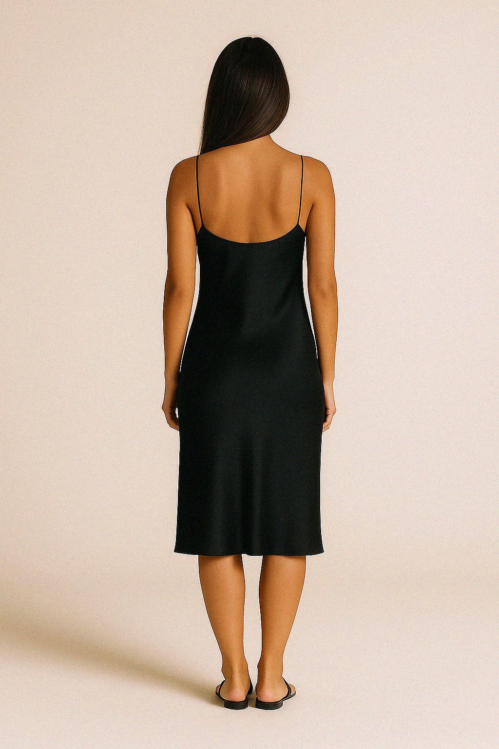 Black Silk Slip