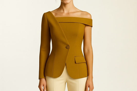 The Making of the Asymmetrical Cashmere Top (Piece Born From Sculpture, Not Fashion)