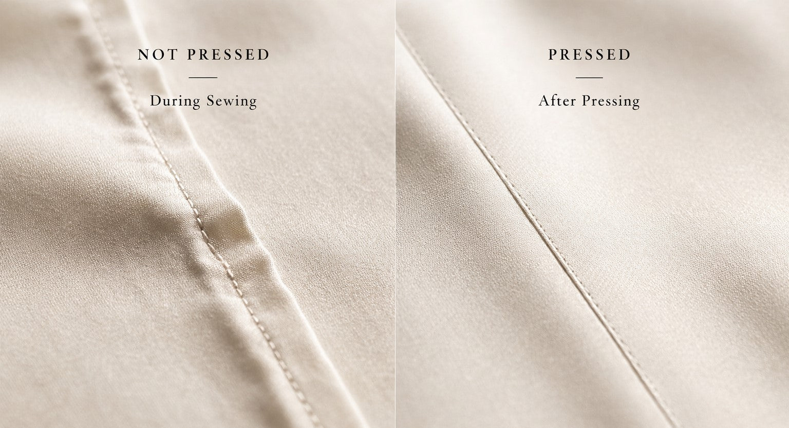 Why Pressing Is as Important as Sewing in Quality Garments – Bradic
