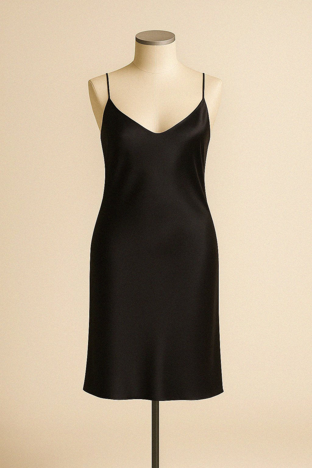 Black Silk Slip