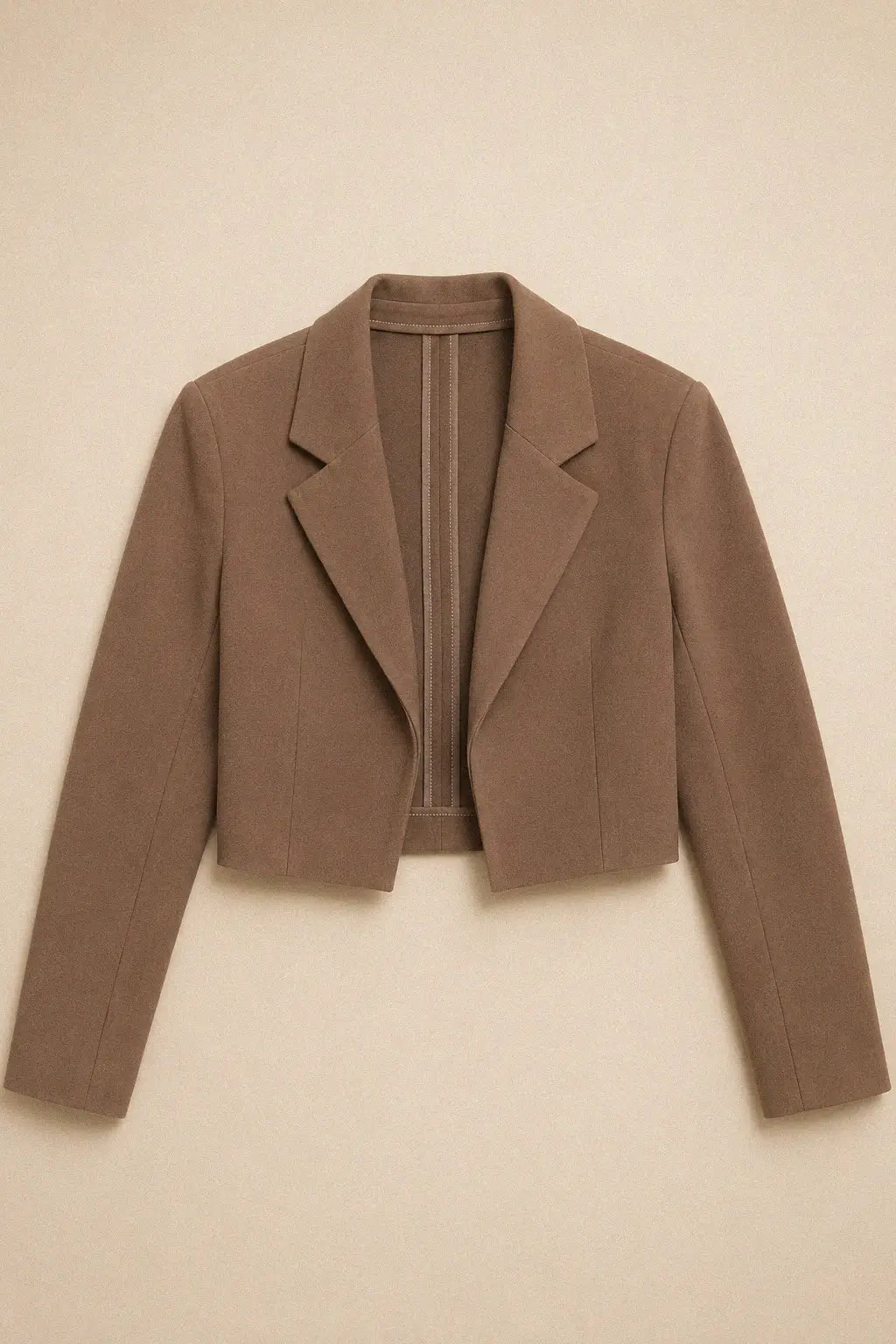 Cropped Wool Jacket