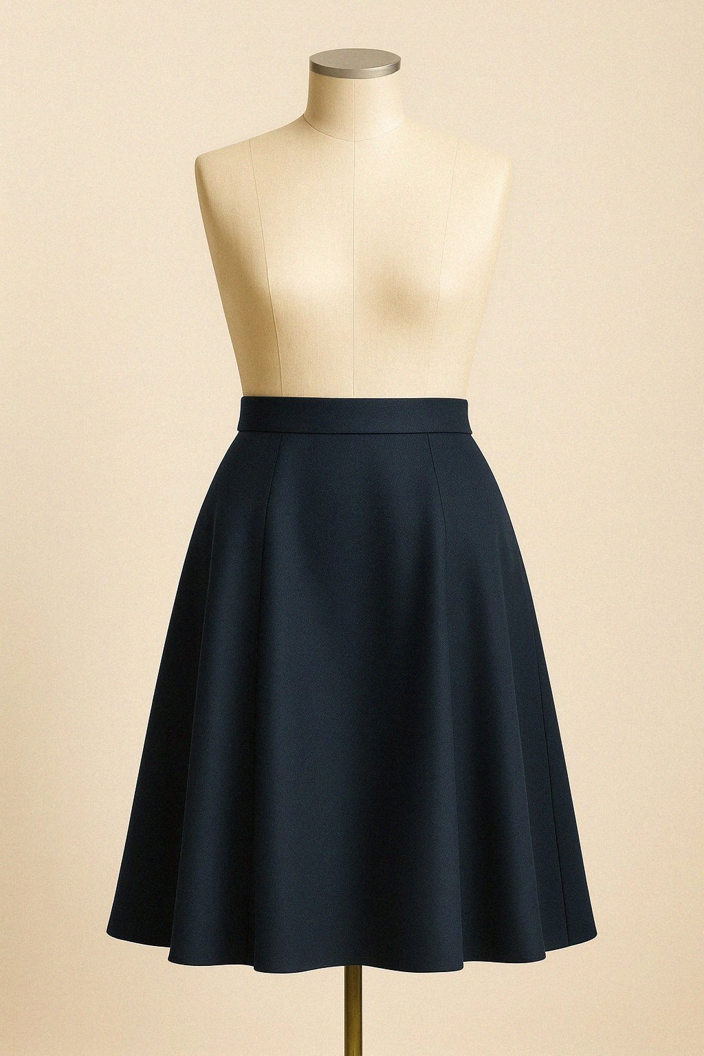 Midnight Wool Skirt