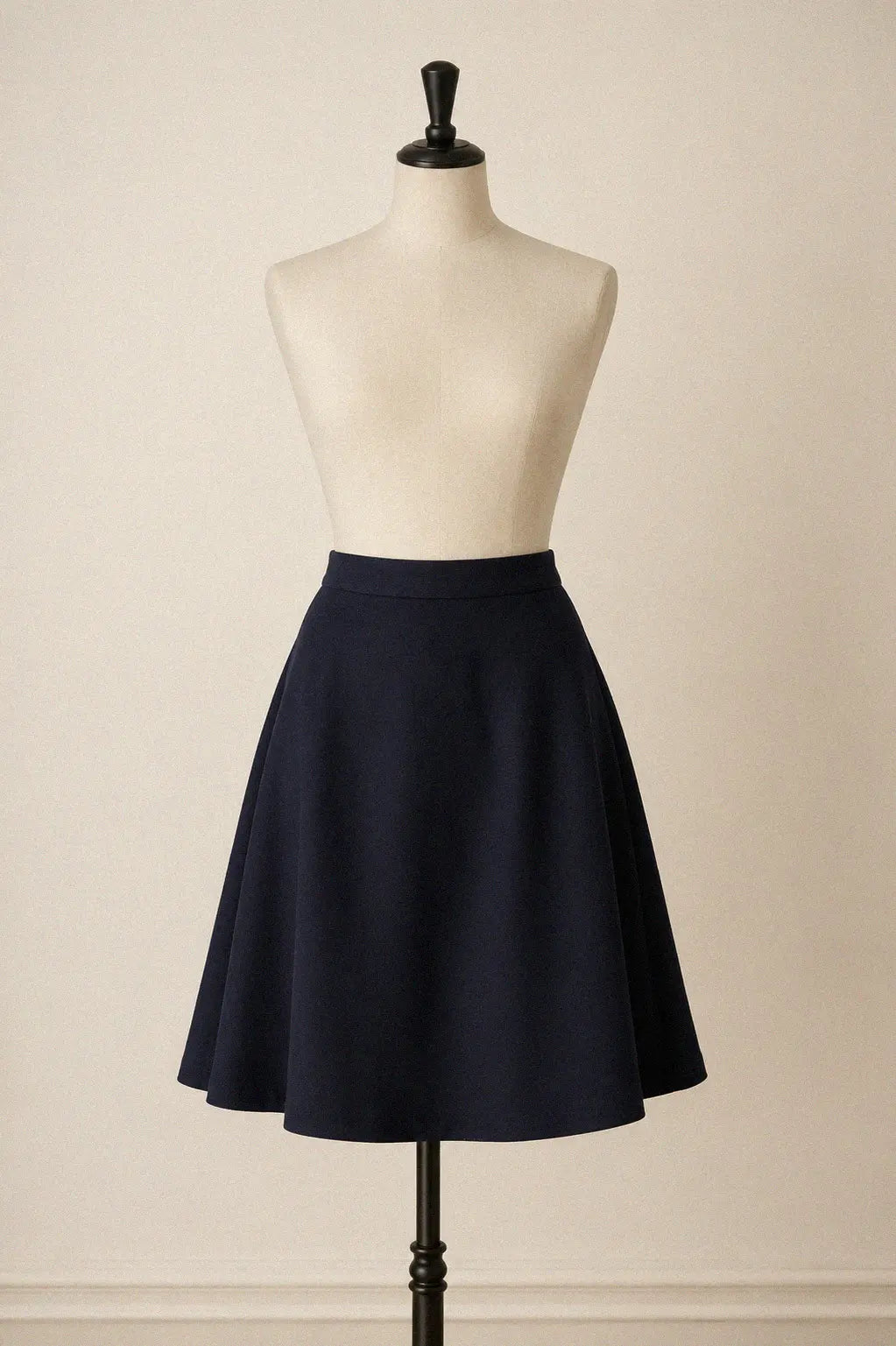 Midnight Wool Skirt